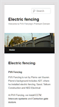 Mobile Screenshot of electricfencing.co